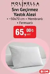 MOLİNELLA SIVI GEÇİRMEZ YASTIK ALEZİ